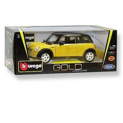 Mini Cooper 2001 geel