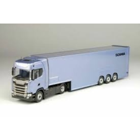 Scania S410 dubbeldeks trailer