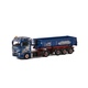 MAN TGX XLX 4x2 HALF PIPE TIPPER TRAILER - 3 AXLE