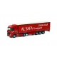 MB ACTROS MP4 BIG SPACE CURTAIN SIDE / TAUTLINER TRAILER - 3 AXLE