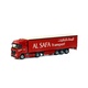 MB ACTROS MP4 BIG SPACE CURTAIN SIDE / TAUTLINER TRAILER - 3 AXLE