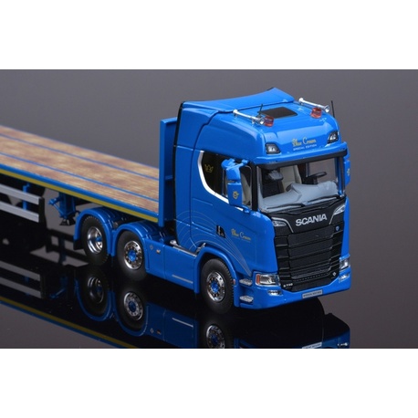 Blue Crown Scania New S-series Highline 6x2 & Flatbed 3 axle