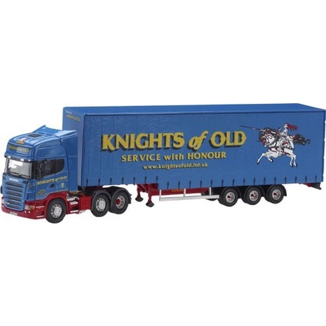 SCANIA R Series Step Frame Curtainside Trailer "Knights of Old